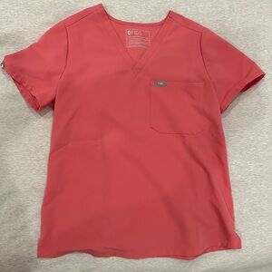 Figs Desert Rose Catarina Scrub Top